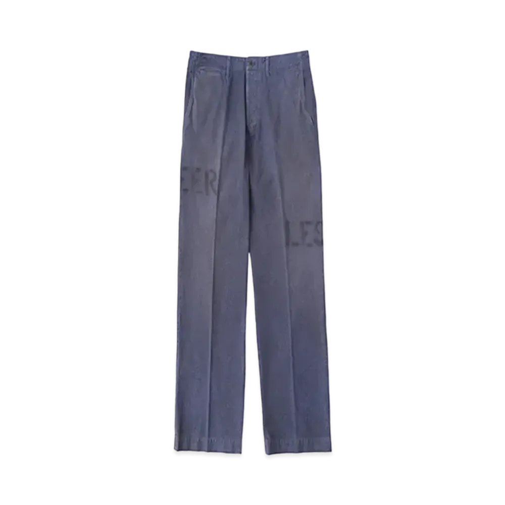 visvim CHINO PANTS HW DMGD "Blue"
