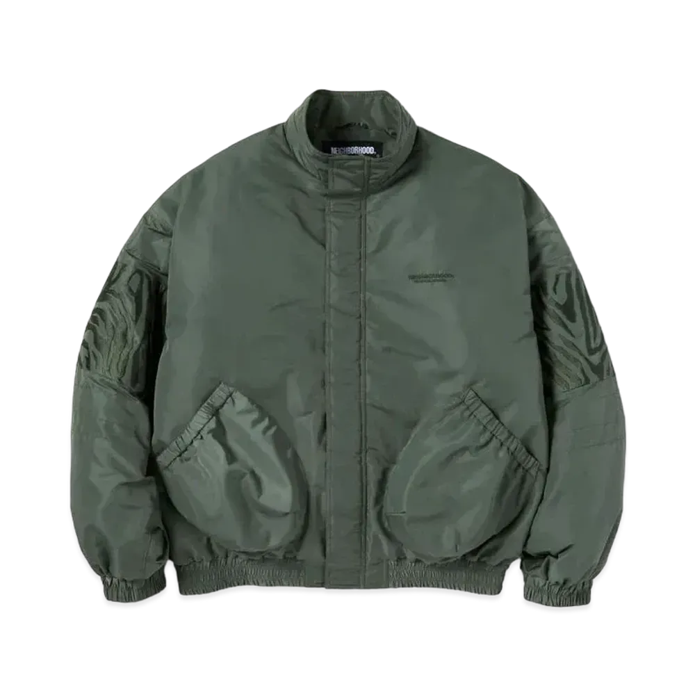 NEIGHBORHOOD STAND COLLAR / N-JK "Olive Drab"