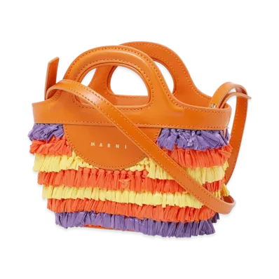 MARNI 2Way Tropicalia Micro "Carrot/Yellow"