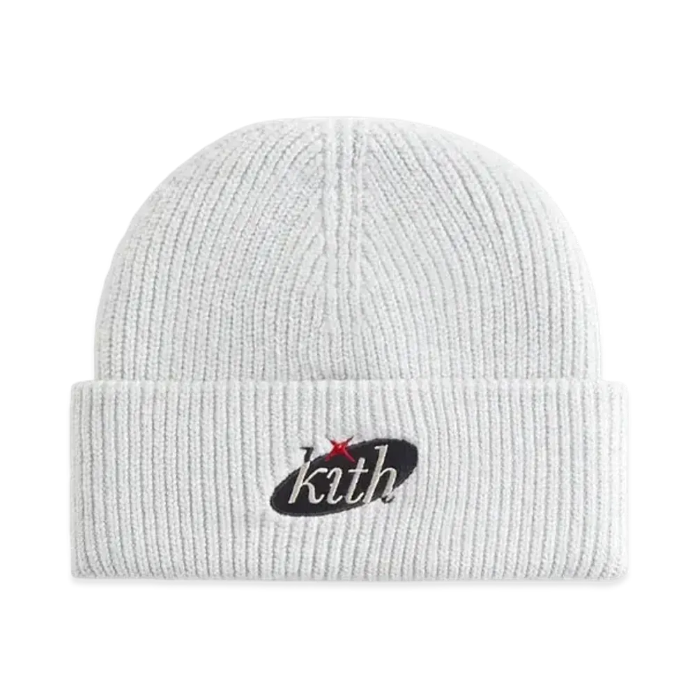 Kith Chunky Cotton Mia Beanie "Light Heather Grey"