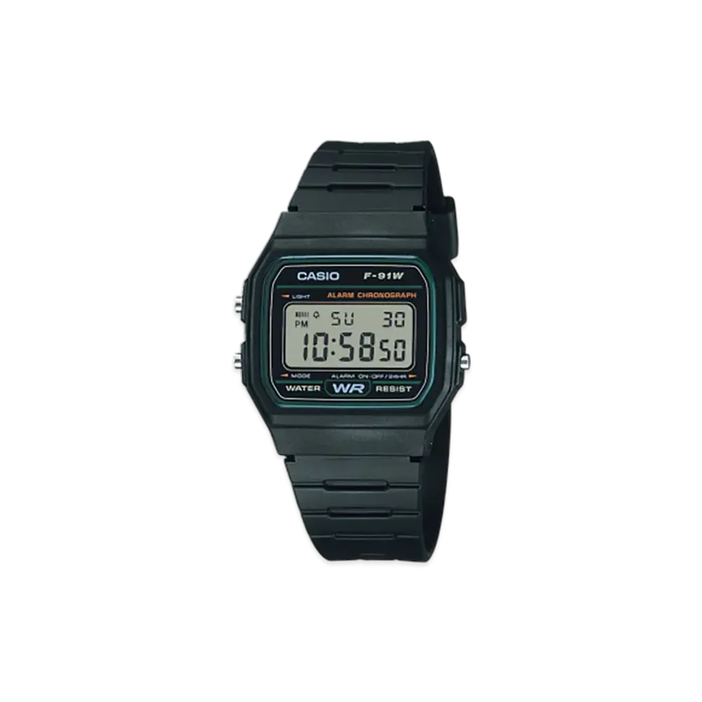 Casio Collection F-91W-3JH "Black"
