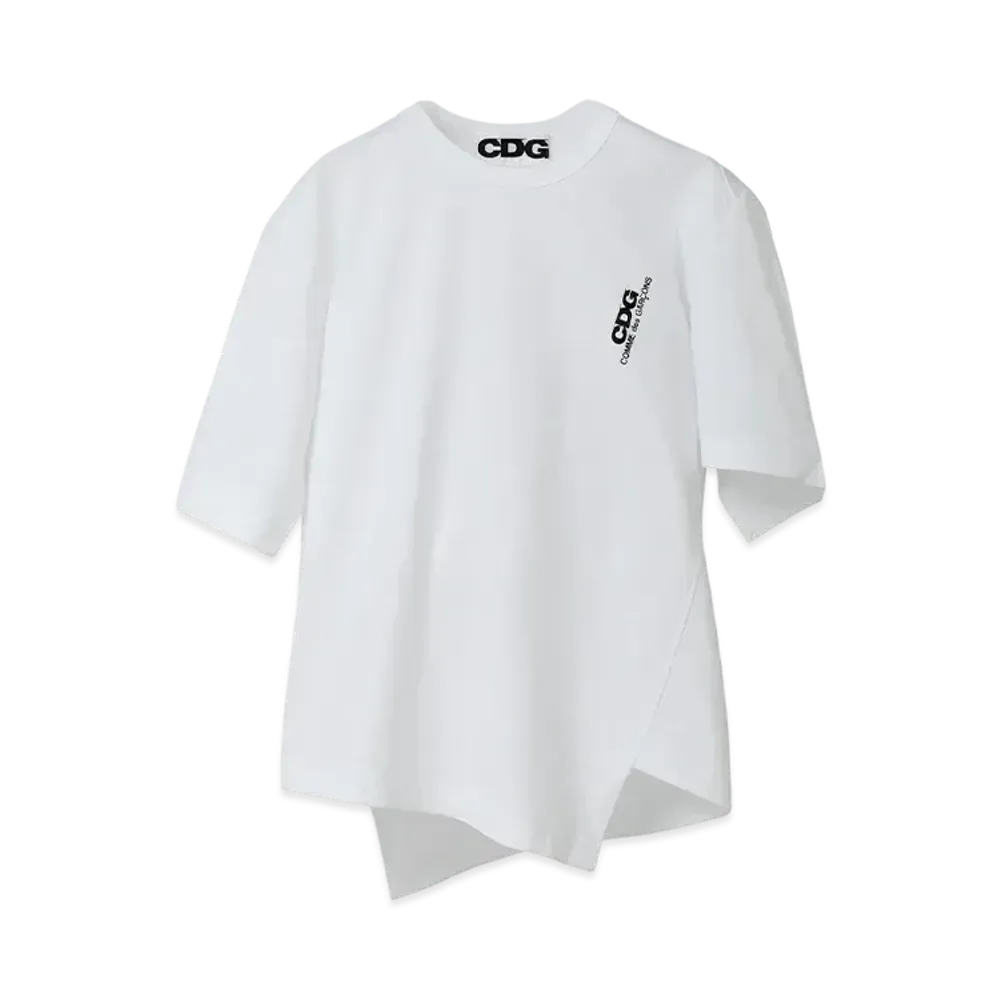 COMME des GARCONS CDG Bias T-Shirt "White"