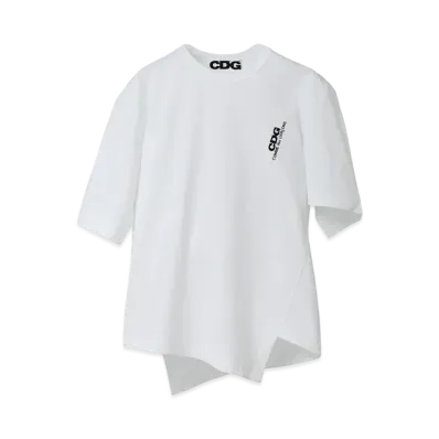 COMME des GARCONS CDG Bias T-Shirt "White"