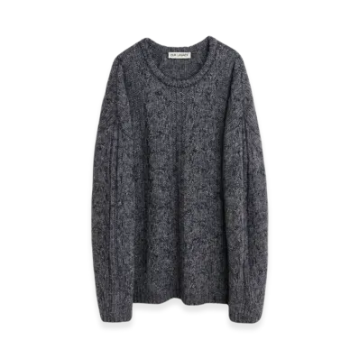 OUR LEGACY Popover Roundneck "Stormy Blue Zombie Acrylic"