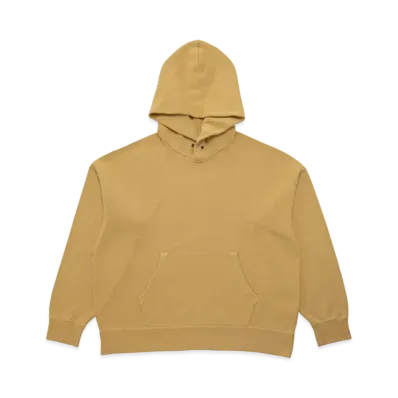 visvim Jumbo SB Hoodie P.O. Dmgd (U.D.) "Mustard"