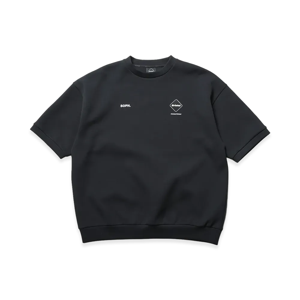 F.C.Real Bristol Tech Sweat S/S Crewneck Top "Black"