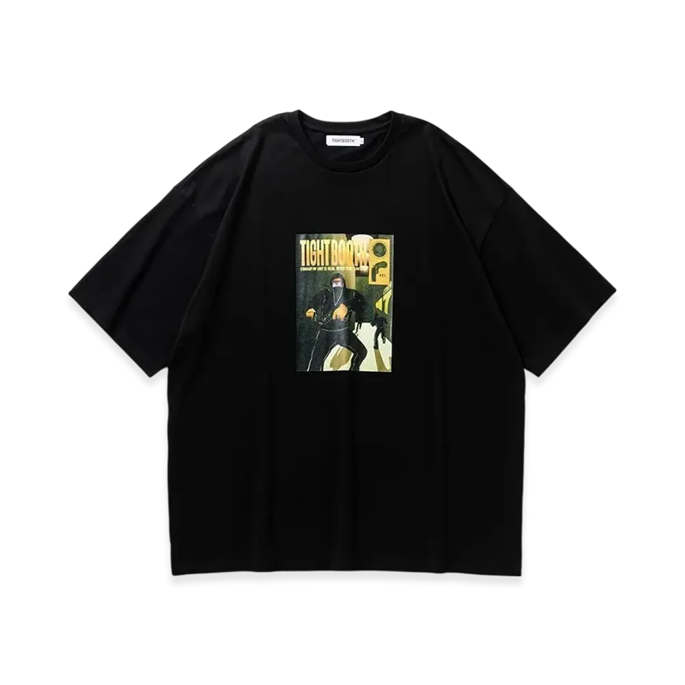 TIGHTBOOTH Run S/S T-Shirt "Black"