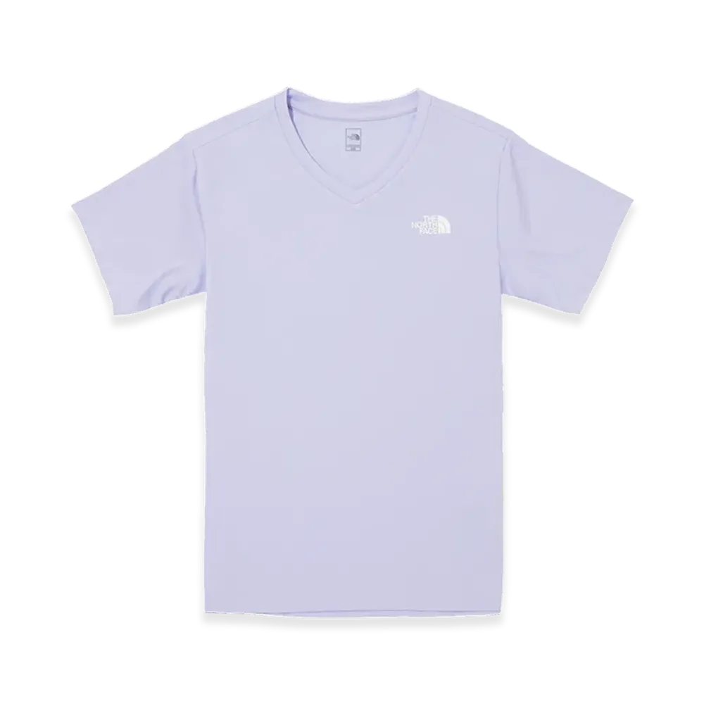 The North Face Recovery S/S V-Neck - 25SS (W) "Light Purple"