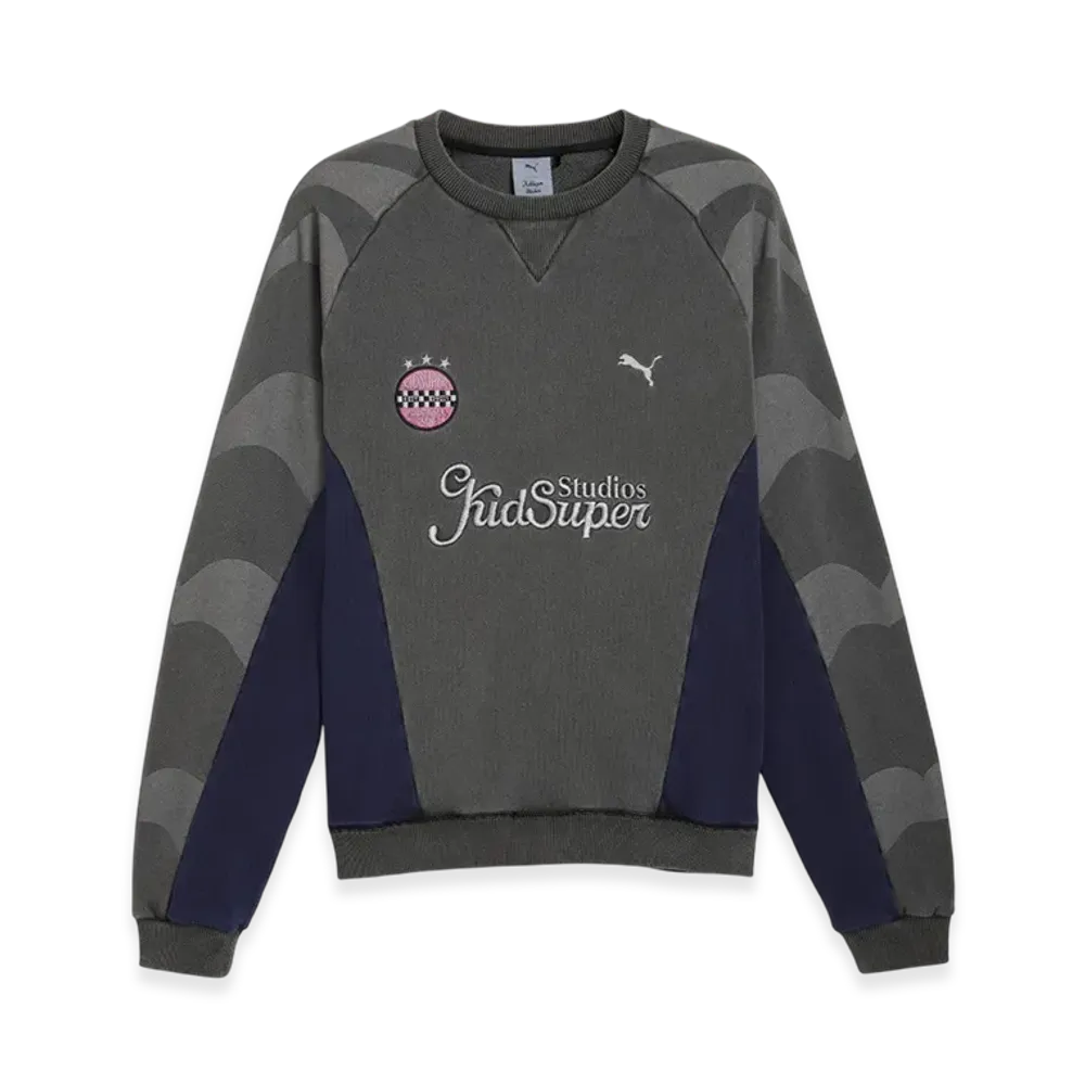 Puma x KidSuper Crew Neck Sweat "Black"