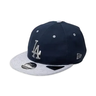 NEW ERA RC 9Fifty Flat Visor Sweat Los Angeles Dodgers "Navy/Gray"