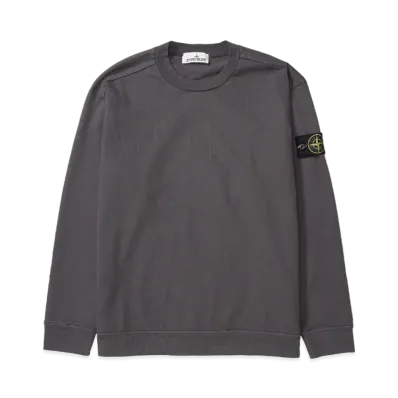 Stone Island 6100043 Heavy Cotton Jersey "Charcoal"