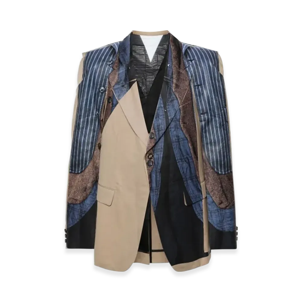 COMME des GARCONS HOMME PLUS Trompe Loeil Jacket "Multi"