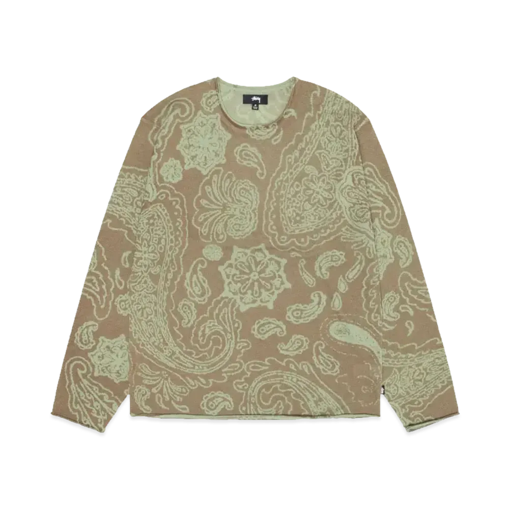 Stussy Paisley Sweater "Brown"