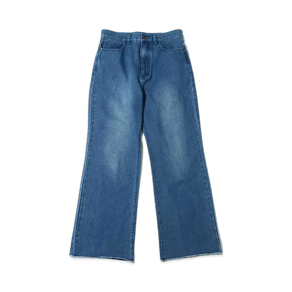 atmos pink Kirippanashi Denim Pants "Blue"
