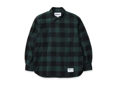 NEIGHBORHOOD Buffalo Check Shirt LS "Green"