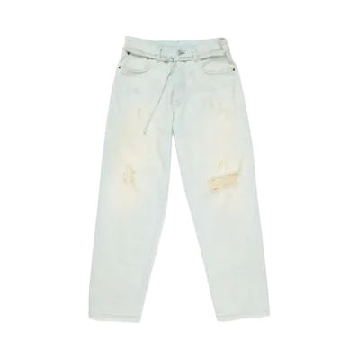 Acne Studios Loose Fit Jeans1991 Toj "Light Blue/White Wash"