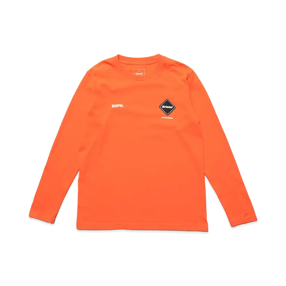F.C.Real Bristol Kids Authentic L/S Tee "Orange"