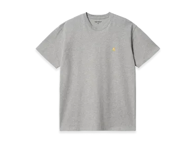 Carhartt WIP S/S Chase T-Shirt "Grey Heather/Gold"