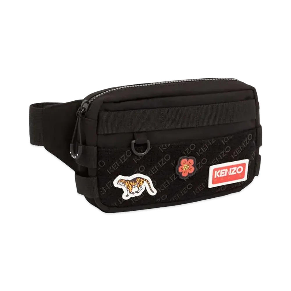 KENZO Jungle Bum Bag "Black"