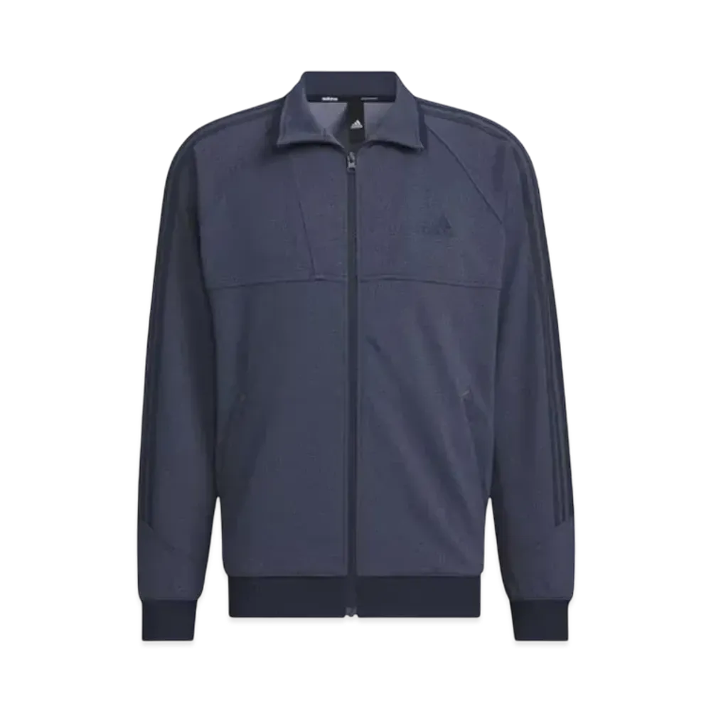 adidas 24/7 Regular Fit Aeroready Denim Track Jacket "Legend Ink"