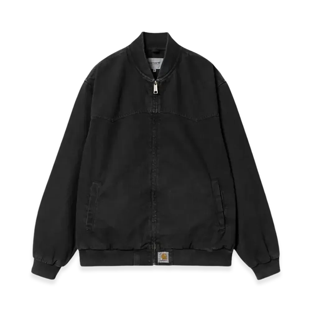 Carhartt WIP Clark Twill Og Santa Fe Bomber Stone Dyed "Black"