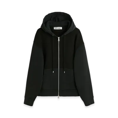 OUR LEGACY Rascal Hood "Pigment Black Hefty Fleece"
