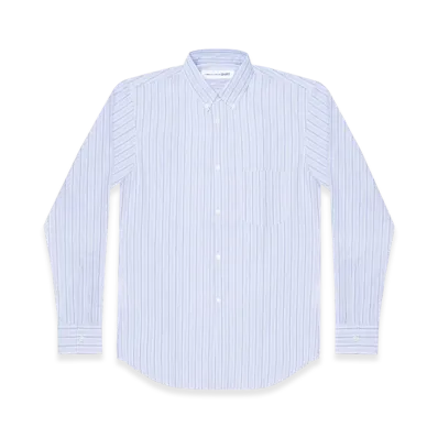 COMME des GARCONS SHIRT Yarn Dyed Cotton Stripe Poplin "Stripe"