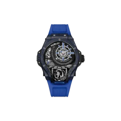 HUBLOT MP MP-09 Tourbillon Bi-Axis Blue 3D Carbon 49mm