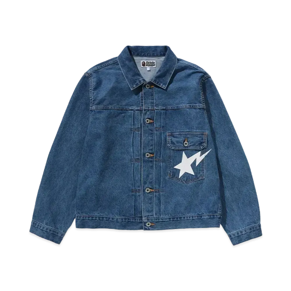 A BATHING APE STA Denim Jacket "Indigo"