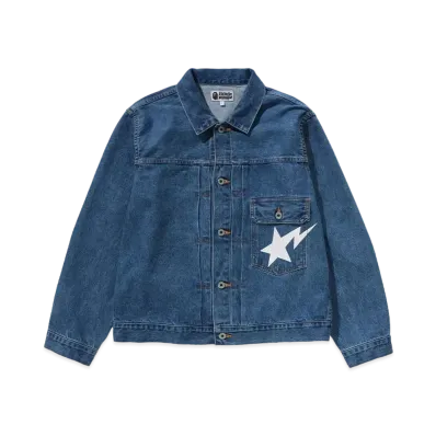 A BATHING APE STA Denim Jacket "Indigo"