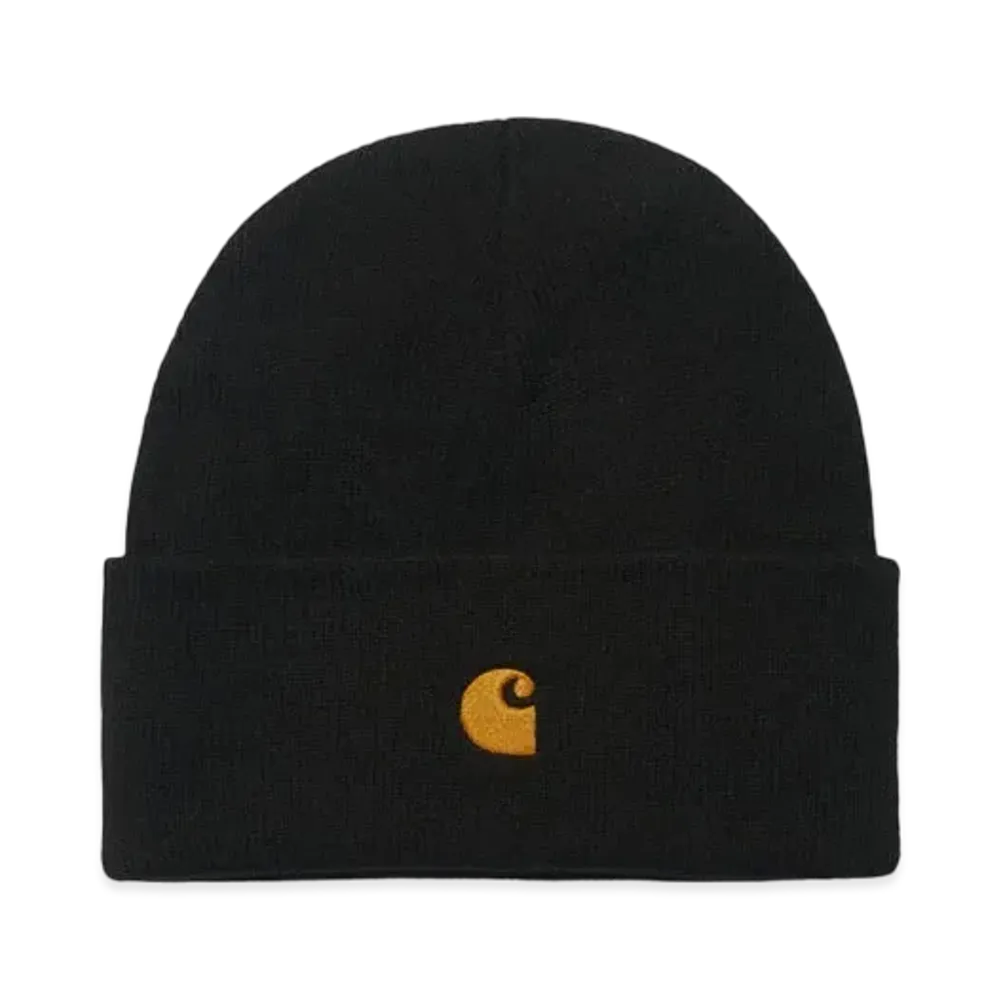 Carhartt WIP Chase Beanie "Black/Gold"