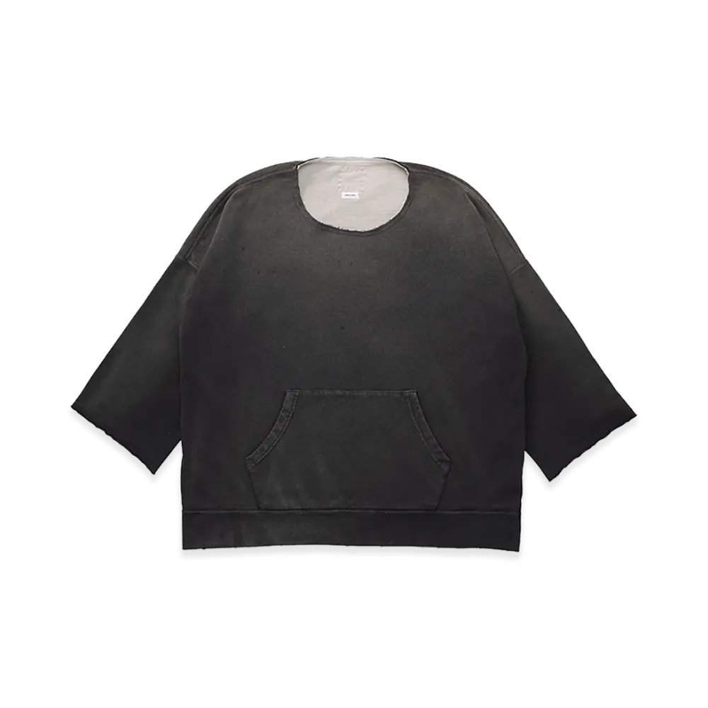 visvim Burrow Dual Sweat Crash "Black"