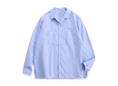 NICENESS C.Romeo Double Pocket Oxford Dress Shirt "Sax"