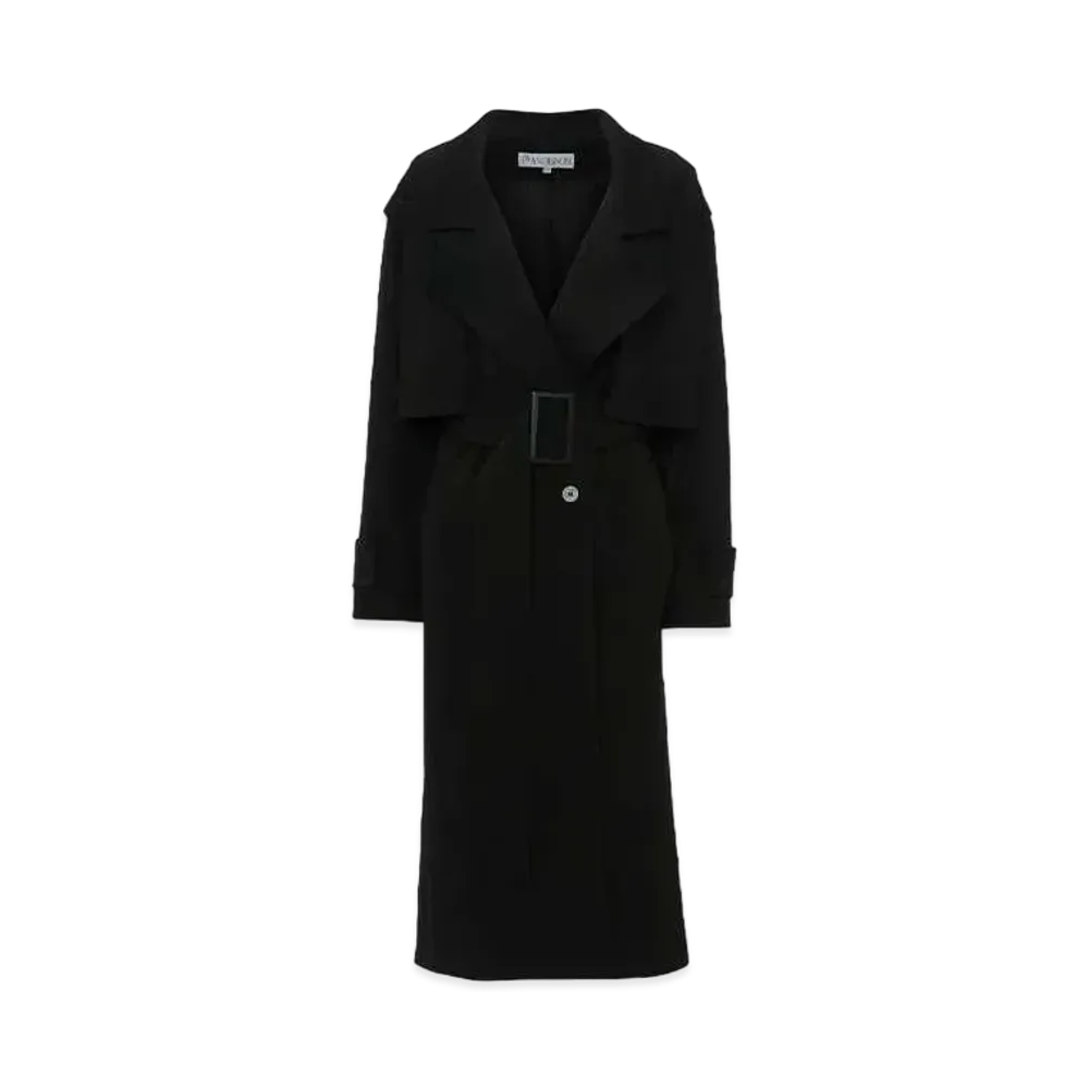 JW ANDERSON Longline Trench Coat "Black"