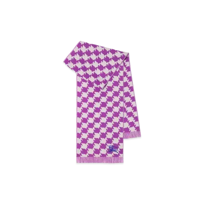 Burberry Wool Scarf "Pink"