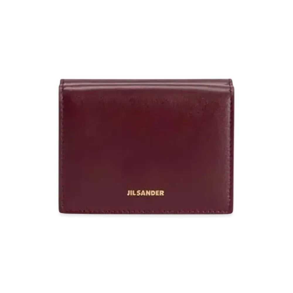 Jil Sander Mini Wallet "Garnet Red"