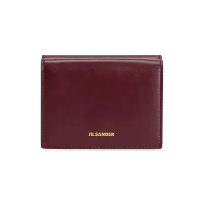 Jil Sander Mini Wallet "Garnet Red"