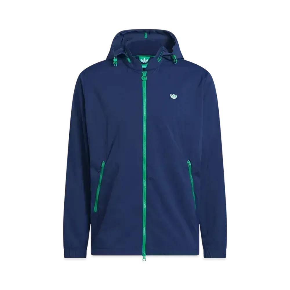 adidas Originals Golf Full Zip Long Sleeve Hoodie "Night Indigo"