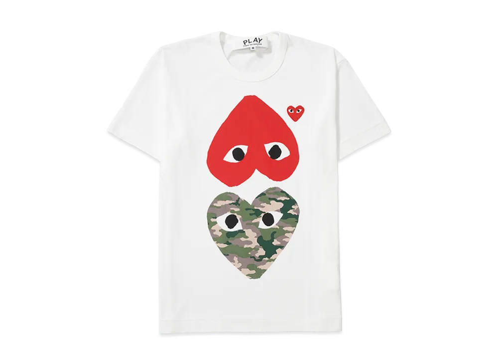 PLAY COMME des GARCONS Tee "White"