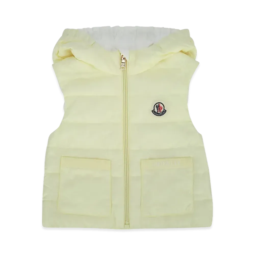 MONCLER Kids Lia Vest "Yellow"