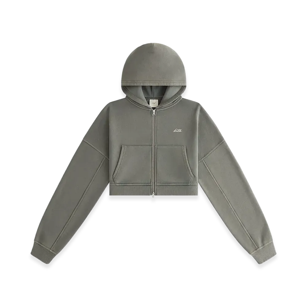 Kith Women's Hendler Cropped Hoodie "Island"