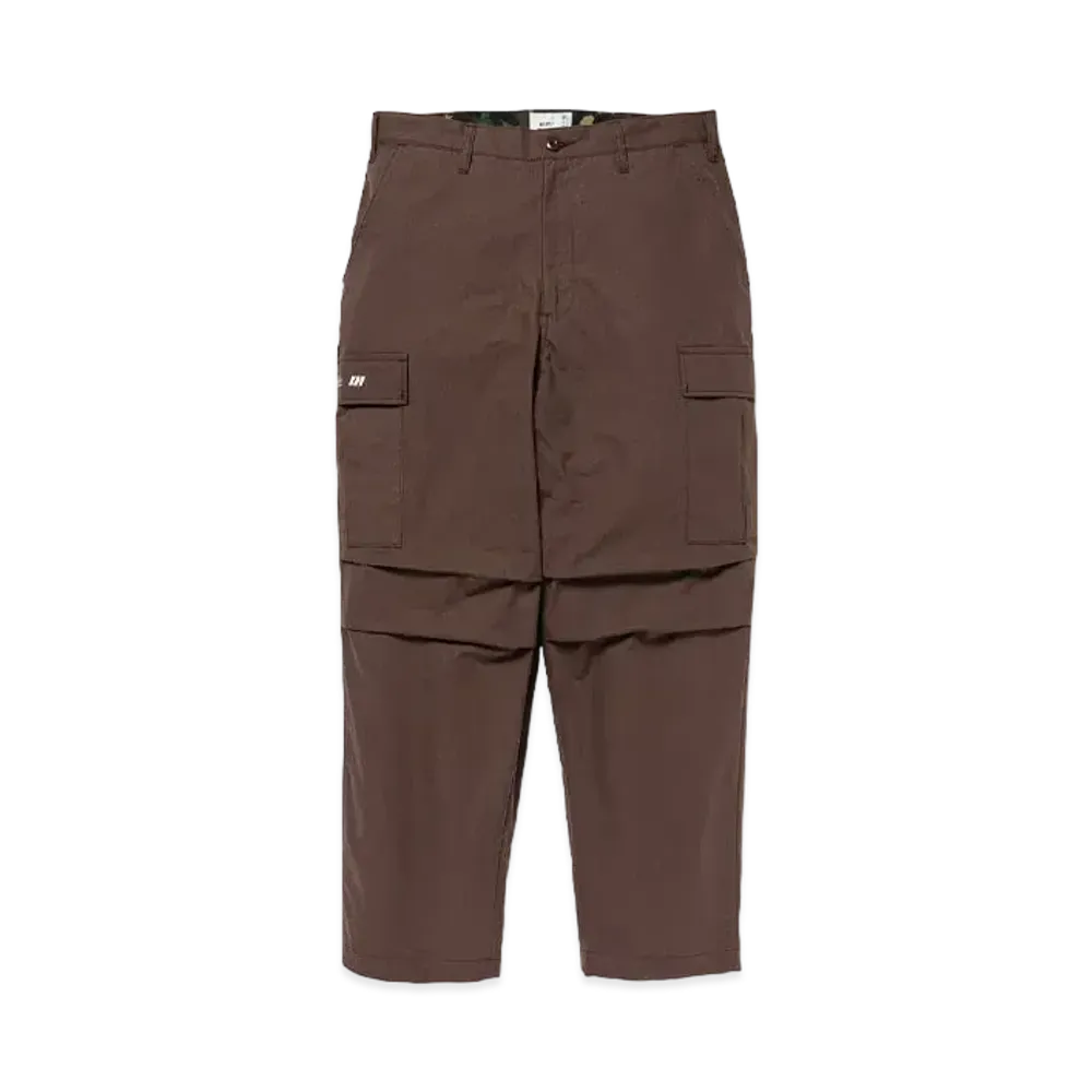 WTAPS MILT9601 / Trousers / Cotton. Ripstop. Identity "Brown"