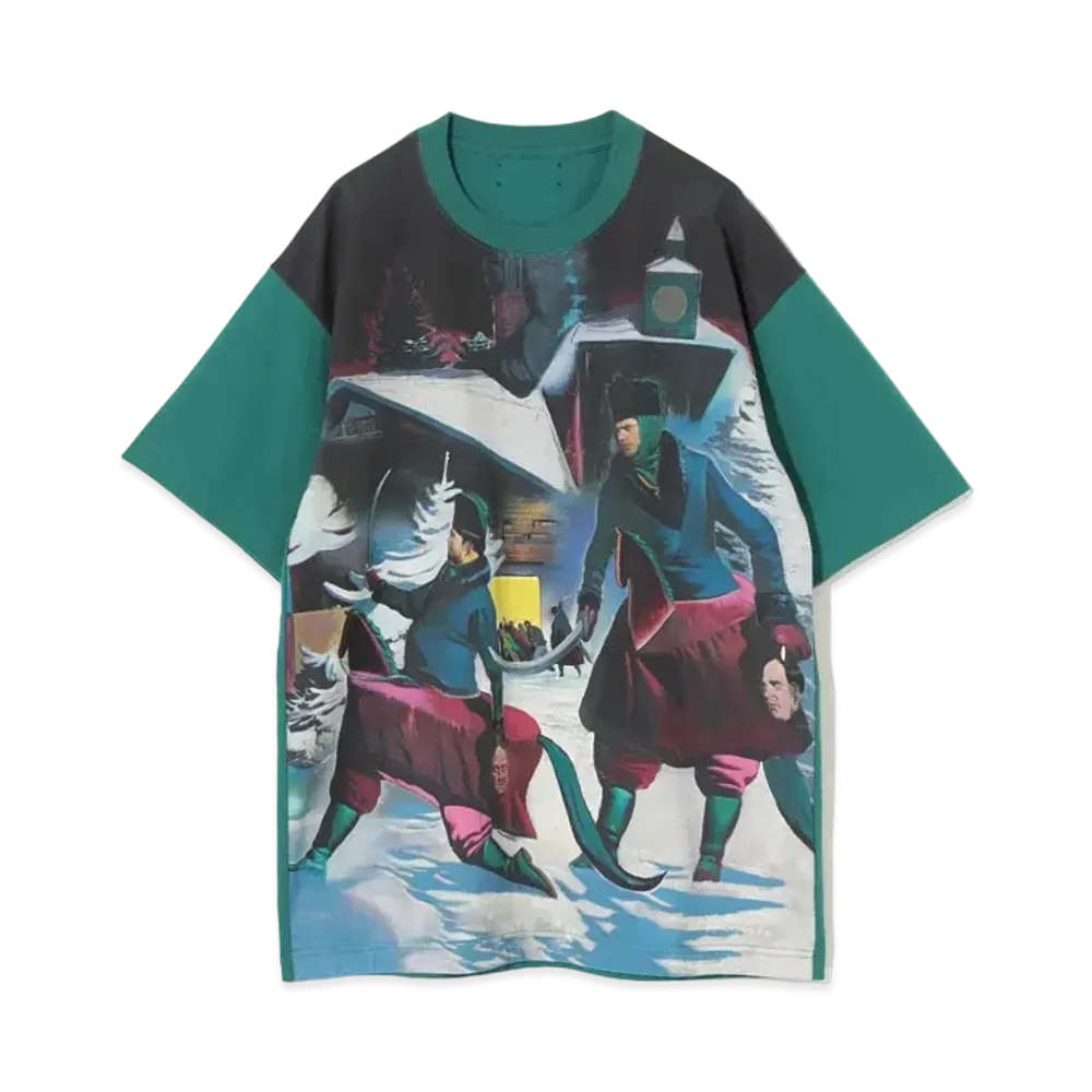 UNDERCOVER Cotton T-Shirt "Green Base"