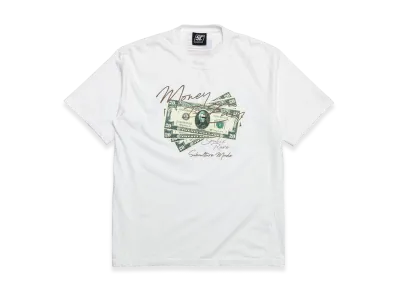 SubCulture SC Aged Face Body Money Is Easy Soul Is Rare T-Shirt "White"