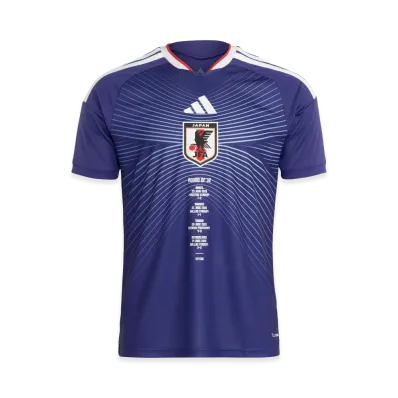 adidas Japan National Football Team 2026 Home Memorial Jersey (With Serial Number) "Japan Blue"