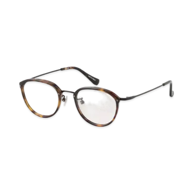 Yohji Yamamoto Y's EYEWEAR C "Demi Brown/Matt Black"