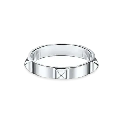 Hermes Mini Clous Ring PM "Silver"