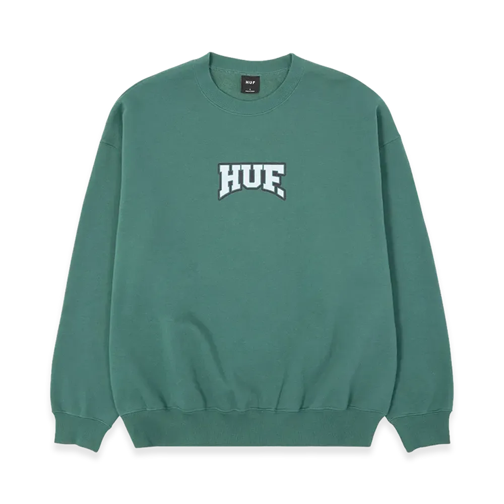 HUF Home Team Crewneck "Pine"