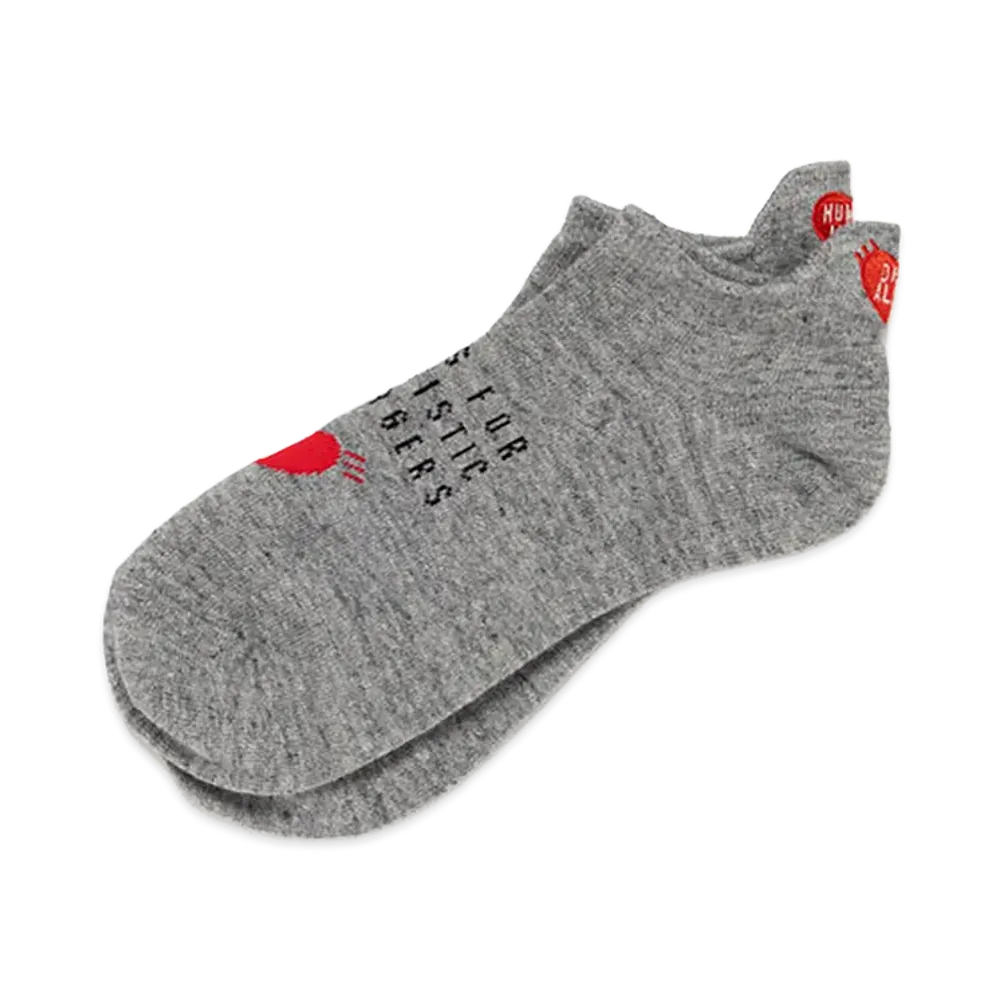 HUMAN MADE HM Low Socks "Gray"