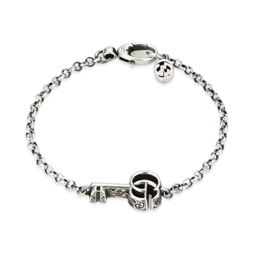 GUCCI Double G Key Bracelet
